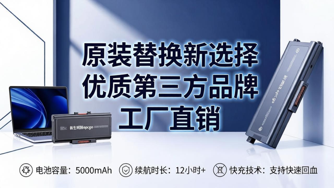 戴尔笔记本电脑电池怎么选？新生明锐第三方替换笔记本电池解析